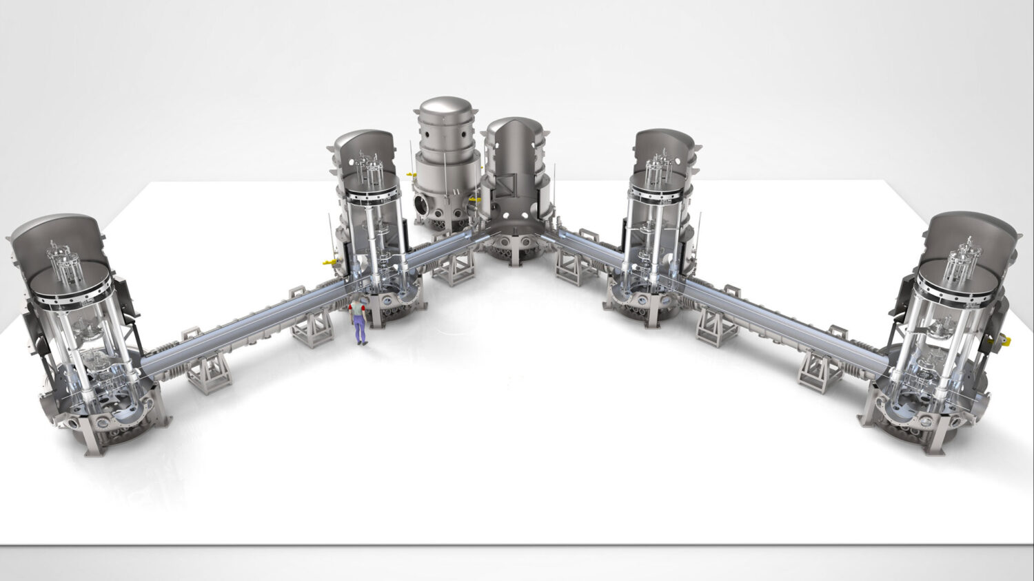 The picture shows a visualization of the ET Pathfinder.