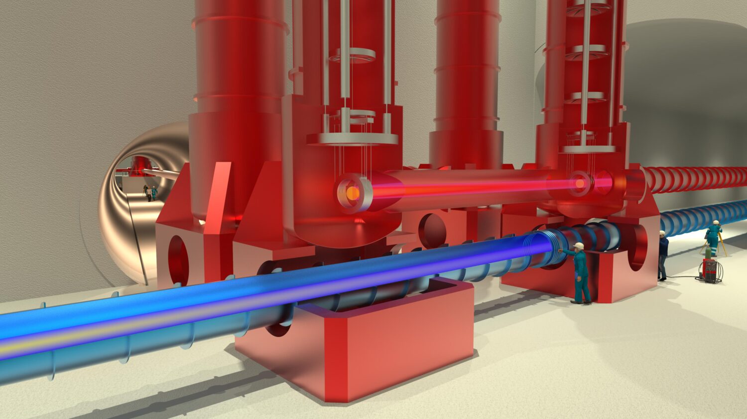 Visualization of an underground structure